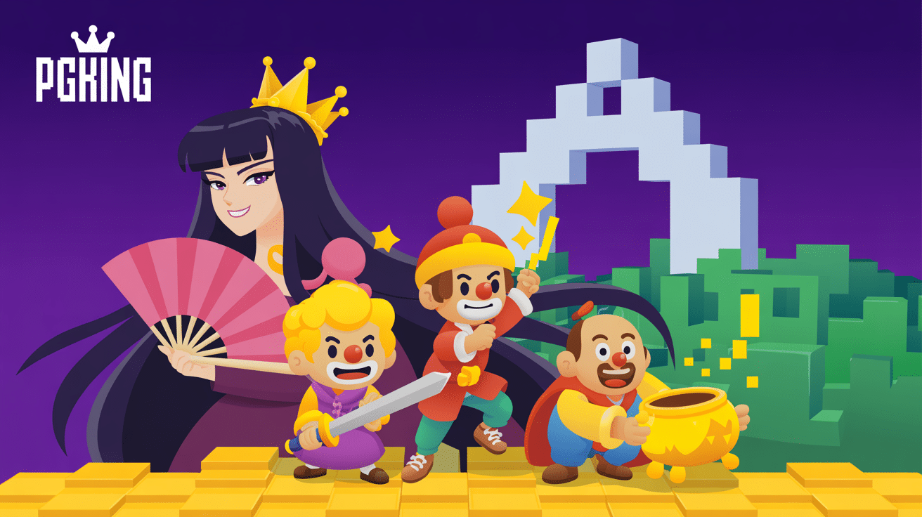 Karakter game permainan dari PGSoft