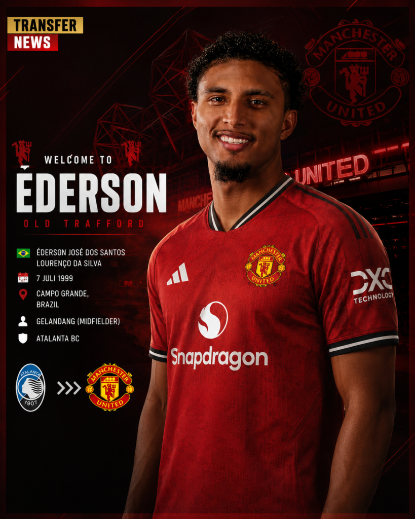 Manchester United Mulai Bergerak, Nama Ederson Jadi Sorotan Fans di 2026 1 Ederson