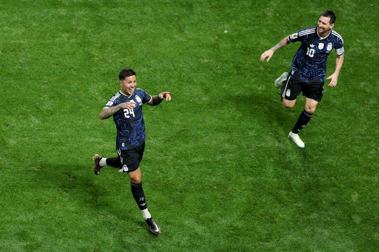 skor argentina vs inggris